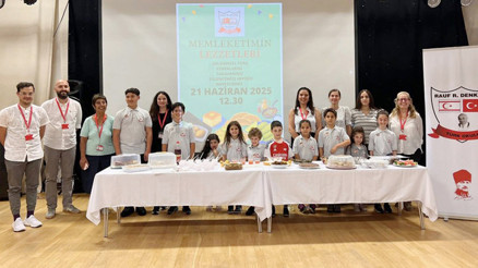 Türk Okulu’nda “Memleketim Lezzetleri” beğeniye sunuldu