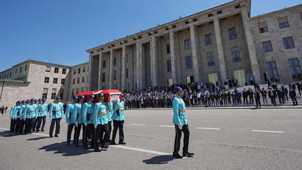 Eski milletvekili İsmail Bilen için Mecliste cenaze töreni düzenlendi