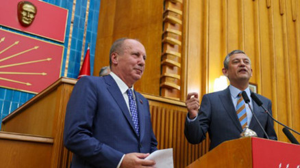 Muharrem İnce 4,5 yıl sonra tekrar CHPye katıldı... Özgür Özel: Ona rozet takamam