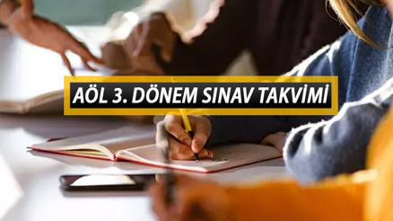 MEB AÖL 3. DÖNEM SINAV YERİ SORGULAMA EKRANI || AÖL e-sınav giriş belgesi yayınlandı MEB Açık Öğretim Lisesi sınavları ne zaman, hangi tarihte yapılacak Oturum günleri ve saatleri netleşti