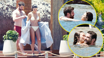 Sinem Ünsal ile Berk Cankatın aşk molası