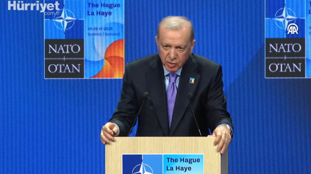 Cumhurbaşkanı Erdoğan, NATO Zirvesi’nde soruları cevapladı