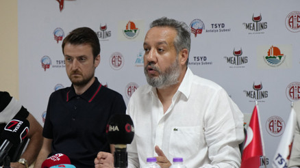 Antalyaspor Başkanı Sinan Boztepe istifa edeceğini açıkladı