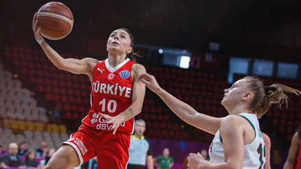 Potanın Perileri Litvanyayı devirdi Dünya Kupası elemelerine hak kazandı