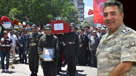 Libyada şehit olan albay son yolculuğuna uğurlandı