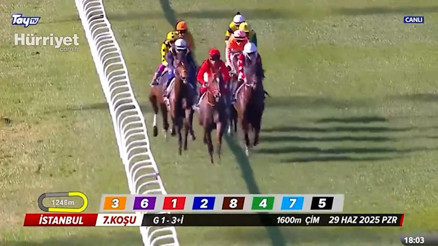 Hipodrom.com Haliç Koşusunda zafer Burgasın