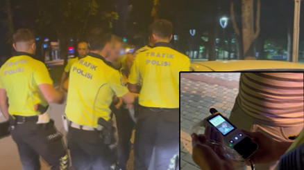 Aracını polisin üzerine sürüp kaçan sürücüden ilginç savunma