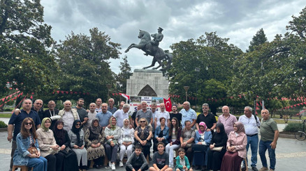 Asker arkadaşları Samsunda buluştu