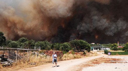 Yangın bölgelerinde hava kirliliği 20 kata çıkıyor