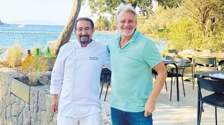 Karayla denizi buluşturan şef