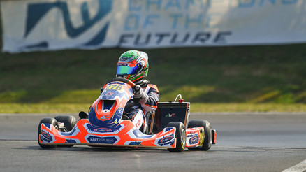 Alp Aksoy, WSK European Series için pistte