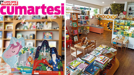 Her rafta ayrı bir masal, her kitapta başka bir düş