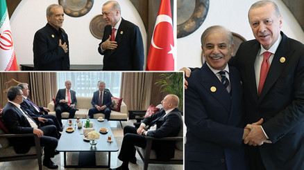 Cumhurbaşkanı Erdoğandan Azerbaycan’da diplomasi trafiği