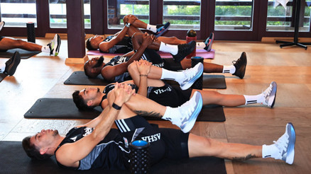 Beşiktaş, Avusturyadaki ilk idmanını salonda yaptı