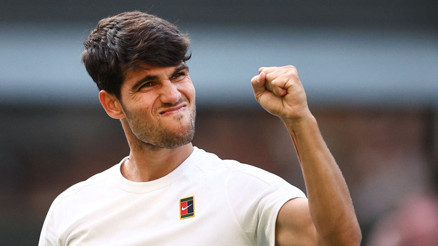 Carlos Alcaraz, Wimbledonda son 16ya çıktı