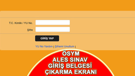 ALES SINAV GİRİŞ BELGESİ ÇIKAR 2025 ALES-2 sınav giriş belgesi çıkarma ekranı: ÖSYM AİS için tıklayın ALES SINAV GİRİŞ BELGESİ ÇIKAR 2025 ALES-2 sınav giriş belgesi çıkarma ekranı: ÖSYM AİS için tıklayın