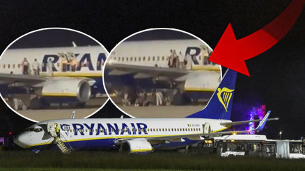 Ryanair uçağında panik dolu anlar: Yangın alarmı devreye girdi Yolcular kanattan atlayarak kaçtı