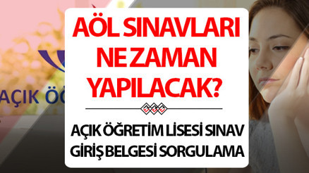 AÖL SINAV GİRİŞ BELGESİ ÖĞRENME MEB.gov.tr | Açık Öğretim Lisesi (AÖL) sınavları ne zaman, saat kaçta MEB AÖL 3. Dönem sınav yerleri belli oldu mu, nasıl ve nereden öğrenilir MEB tarihi duyurdu AÖL SINAV GİRİŞ BELGESİ ÖĞRENME MEB.gov.tr | Açık Öğretim Lisesi (AÖL) sınavları ne zaman, saat kaçta MEB AÖL 3. Dönem sınav yerleri belli oldu mu, nasıl ve nereden öğrenilir MEB tarihi duyurdu