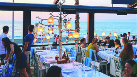 Deniz, günbatımı ve enfes mezelerin adresi: Simge