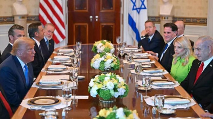 ABD Başkanı Donald Trump, İsrail Başbakanı Netanyahu ile Beyaz Saray’da 3. kez bir araya geldi