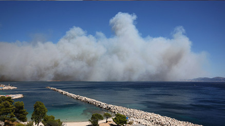 Fransada yangın: Marsilya havalimanı kapatıldı
