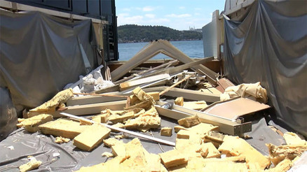 İstanbul Boğazındaki kaçak yapıların yıkım çalışmaları başladı