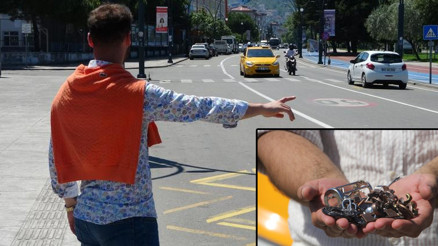 Bu taksiye binen sıra dışı yolculuk yapıyor Yolu biraz daha uzat diyen bile var