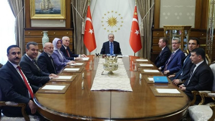 Cumhurbaşkanı Erdoğan, Kamu Başdenetçisi Akarcayı kabul etti