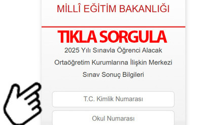 LGS SONUÇLARI AÇIKLANDI 2025 (MEB VE E-DEVLET TC İLE SONUÇ SORGULAMA EKRANI): 2025 Liselere Geçiş Sınavı (LGS) sonuçları MEB.GOV.TR üzerinden duyuruldu LGS sonuçları nereden öğrenilir