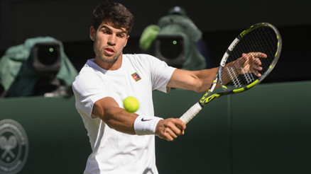 Carlos Alcaraz, Wimbledonda üst üste 3. kez finalde