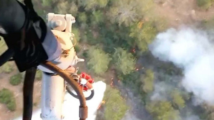 Bursa-Balıkesir sınırında çıkan orman yangını kontrol altına alındı