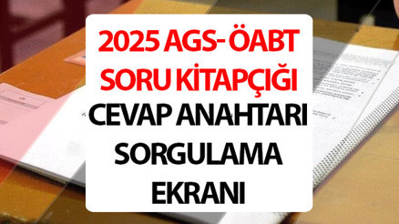 AGS /ÖABT SORULARI VE CEVAP ANAHTARI 2025 || MEB AGS - ÖABT soruları ve cevapları yayımlandı mı, nasıl öğrenilir AGS ÖABT soru kitapçığı ve cevap anahtarı sorgulama ekranı