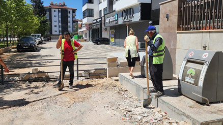 İki site arasında yol tartışması: Bizim arazimizde kalıyor deyip duvar ördüler