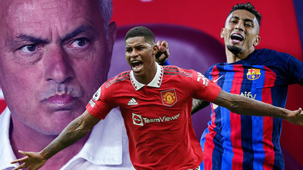 Fenerbahçenin olay Rashord transferi Barcelonada yankı buldu Raphinha, Mourinhonun almasını istiyor Fenerbahçenin olay Rashord transferi Barcelonada yankı buldu Raphinha, Mourinhonun almasını istiyor