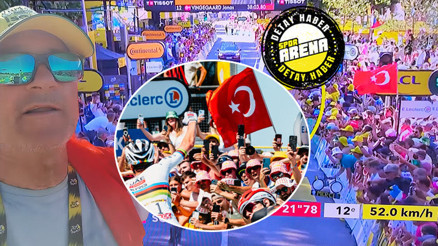 Tour de Francetaki Türk bayraklı kişinin kim olduğu ortaya çıktı Sosyal medyada merak konusu olmuştu