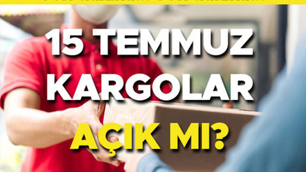 15 TEMMUZ KARGOLAR ÇALIŞIYOR MI Bugün kargolar açık mı kapalı mı 2025 || 15 Temmuz Demokrasi ve Milli Birlik Günü PTT kargo, Yurtiçi, MNG, Aras kargo, Trendyol Express, Hepsijet dağıtım yapıyor mu