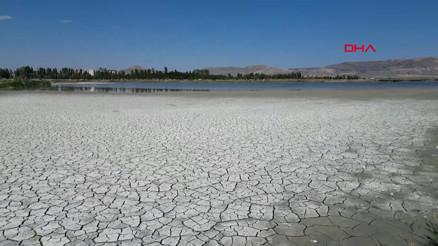 Ulaş Gölünde erken kuraklık alarmı