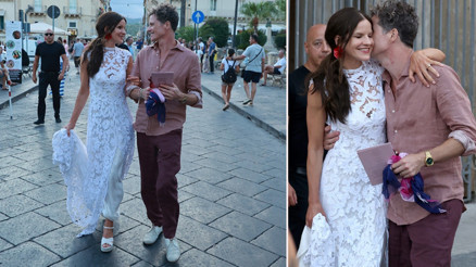 Ünlü şarkıcının kızı sokak düğünüyle evlendi...40ına kadar bekledi ama değdi... Ama o skandal kıyafet gelin ayıp oldu