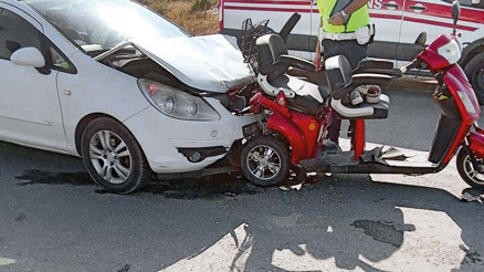 Elektrikli bisiklet kazası can aldı