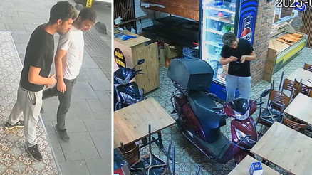 İki kardeşten telefon hırsızlığı: Biri bekledi diğeri çaldı