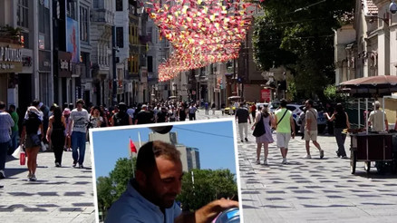 İstanbul kavruluyor Vatandaşlardan ilginç serinleme yöntemi