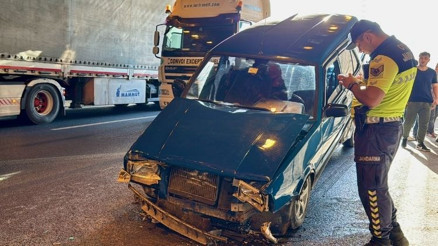 Anadolu Otoyolunda zincirleme kaza, ulaşımı aksattı