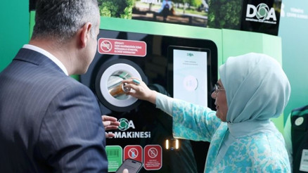 Emine Erdoğan, çevre etkinliğine katıldı