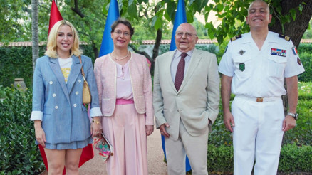 Arkas Mattheys Köşkü, Fransa Ulusal Bayramı Resepsiyonuna ev sahipliği yaptı Arkas Mattheys Köşkü, Fransa Ulusal Bayramı Resepsiyonuna ev sahipliği yaptı