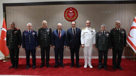 Bakan Güler, Mutlu Barış Harekatı’nın 51’inci yıl dönümü için KKTC’ye gitti