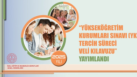 YKS veli klavuzu yayımlandı