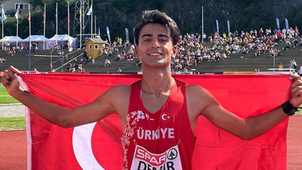 Milli atlet Mazlum Demir, 23 yaş altında Avrupa şampiyonu oldu