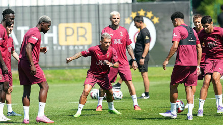 Galatasaray, yeni sezon hazırlıklarını sürdürdü