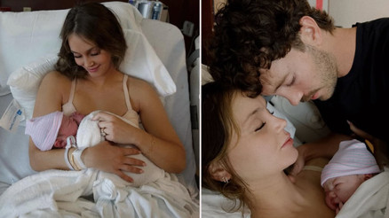TV yıldızı 25 yaşında dördüncü çocuğunu dünyaya getirdi Umarım bu bebek beni iyileştirir