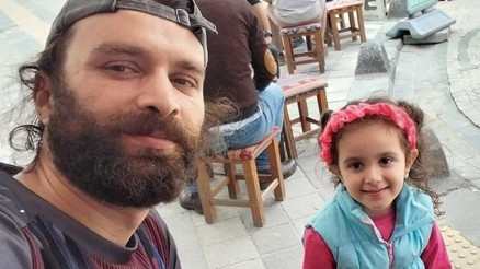 Yürek yakan olay Baba ile 7 yaşındaki kızı son yolculuğuna uğurlandı